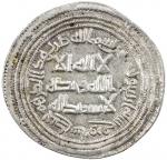 Lot 207 UMAYYAD: al-Walid I， 705-715， AR dirham 402.89g41， Junday Sabur， AH94， A-128， Klat-242， bold