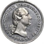 1732 (ca. 1860) Washington and Franklin Medal. By Joseph Merriam. Musante GW-326, Baker-204B, Greens