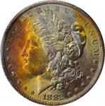 1882-O Morgan Silver Dollar. MS-66+ (PCGS).