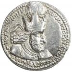 SASANIAN KINGDOM: Shahpur  (Sabuhr) I, 241-272, AR drachm  (4.40g), G-30, cf. Saeedi-79, kings bust,