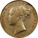 GREAT BRITAIN. Sovereign, 1838. London Mint. Victoria. NGC AU-50.