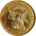 1853 United States Assay Office of Gold $20. K-18. Rarity-2. 900 THOUS. AU Details--Cleaned (PCGS).