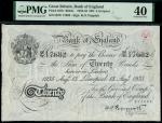 Bank of England, Kenneth Oswald Peppiatt (1934-1949), 20, Liverpool, 13 August 1935, serial number 5