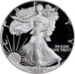 1988-S Silver Eagle. Proof-70 Ultra Cameo (NGC).