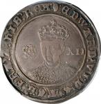 GREAT BRITAIN. Shilling, ND (1551-53). London Mint; mm: tun. Edward VI. PCGS EF-45.