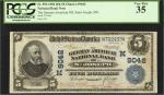 Saint Joseph, Missouri. $5 1902 Date Back. Fr. 592. The German American NB. Charter #9042. PCGS Very