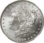 1896 Morgan Silver Dollar. MS-66+ (NGC). CAC.
