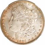 1891-CC Morgan Silver Dollar. MS-62 (NGC).