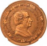 Undated (ca. 1860-1861) Presidential Residences Series Medal by George Hampden Lovett. William Henry
