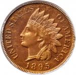 1895 Indian Cent. Snow-PR4. Repunched Date. Proof-66 RD (PCGS).
