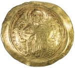 BYZANTINE EMPIRE: Constantine IX Monomachus, 1042-1055, AV histamenon (4.36g), S-1829, Christ enthro