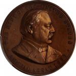 1886 United States Assay Commission Medal. Copper. 33 mm. By Charles E. Barber and George T. Morgan.