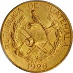 GUATEMALA. 10 Quetzales, 1926. Philadelphia Mint. PCGS MS-62.