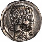 HISPANIA, Turiaso. AR Denarius (4.04 gms), ca. 2nd Century B.C.