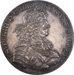 DENMARK. 2 Speciedaler, 1669-GK. Frederick III (1648-70). NGC AU-55.
