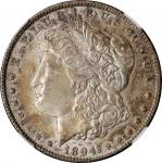 1894-O Morgan Silver Dollar. AU-58 (NGC).