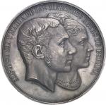 ESPAGNE - SPAINAlphonse XII (1874-1885). Médaille, mariage du Roi Alphonse XII et de María de las Me