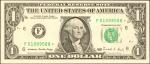 Fr. 1914-F*. 1988 $1 Federal Reserve Star Note. Atlanta. Choice Uncirculated.