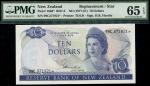 Reserve Bank of New Zealand, replacement 10 dollars, ND (1977-81), serial number 99C 371921*, (Pick 