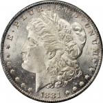 1881-CC Morgan Silver Dollar. MS-64 (PCGS).