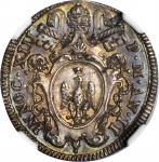 ITALY. Papal States. Vatican City. Giulio, ND (1722). Innocent XIII. NGC MS-64.