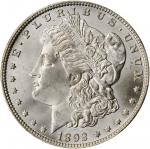 1892-O Morgan Silver Dollar. MS-65 (PCGS).