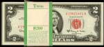Pack of (100) Fr. 1514. 1963-A $2 Legal Tender Note. Choice Uncirculated.