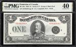 CANADA. Dominion of Canada. 1 Dollar, 1923. DC-25o. PMG Extremely Fine 40.