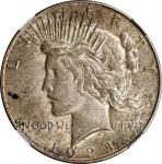 1928-S Peace Silver Dollar. AU-58 (NGC).