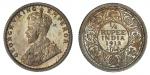 British India. George V (1910-1936). Proof Quarter Rupee, 1912 (c). Original Strike. Crowned bust le