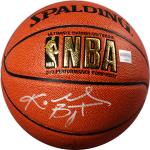 高比拜仁Kobe Bryant亲笔签名Spalding NBA 官方篮球。Kobe Bryant Autographed official Spalding basketball