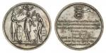 Dutch-American. Recognition of the Independence of the United States by Frisia, 1782. Silver, 44mm. 