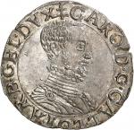 FRANCE / FÉODALES Lorraine (duché de), Charles III (1545-1608). Quart de teston ND (1564-1574), Nanc