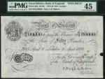 Bank of England, C.P. Mahon, specimen £50, London 9 April 1925, serial number 04/Q 00000, black and 