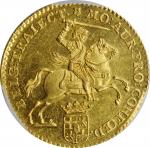 NETHERLANDS. Utrecht. 14 Gulden, 1760. PCGS MS-63 Gold Shield.