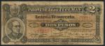 Provincia de Tucuman Letra de Tesoreria, Argentina 2 Pesos, 30 March 1900, 11625, black on light-bro