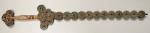 CHINA: Cash Coin Sword, made of approximately 40 coins and likely sewn together in the Min Guo (Repu