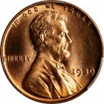 1939 Lincoln Cent. MS-67 RD (PCGS).