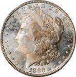 1880-S Morgan Silver Dollar. MS-67+ (PCGS). CAC.