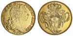 Brazil, José I (1750-1777), Gold 6,400-Reis, 1750, Casa da Moeda do Brasil, JOSEPHUS • I • D • G • P