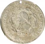 1799 (1800) Washington Funeral Urn Medal. Musante GW-70, Baker-166C, Dies 1-B. White Metal. Fine-12 