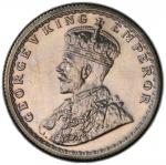 BRITISH INDIA: George V, 1910-1936, AR ½ rupee, 1915(c), KM-522, S&W-8.76, proof restrike, PCGS grad