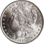 Lot of (5) 1884-O Morgan Silver Dollars. MS-63 (PCGS).
