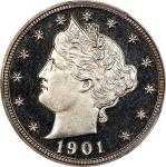 1901 Liberty Head Nickel. Proof-67 Cameo (PCGS). CAC.