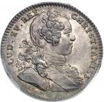 INDE Louis XV (1715-1774). Jeton de la 2e Compagnie des Indes et du Trésor royal 1725, Paris.