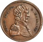 1836 William Henry Harrison. DeWitt-WHH 1836-1. Copper. 30.6 mm. Choice Extremely Fine.