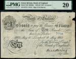 Bank of England, Ernest Musgrave Harvey (1918-1925), 10, Liverpool, 10 May 1923, serial number 072/V