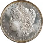 1887-O Morgan Silver Dollar. MS-64 PL (PCGS). CAC. OGH--First Generation.
