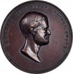 Undated (1872) Ulysses S. Grant Presidential Medal. By William Barber. Julian PR-14. Bronze. About U
