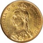 GREAT BRITAIN. 2 Pounds, 1887. London Mint. Victoria. PCGS Genuine--Cleaned, Unc Details.
